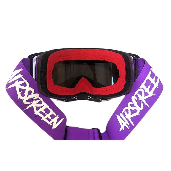 Cross Airscreen Aero 05 mx MX light screen 2025 - Violet / GrayRef: ASM0090 / 001-018-05