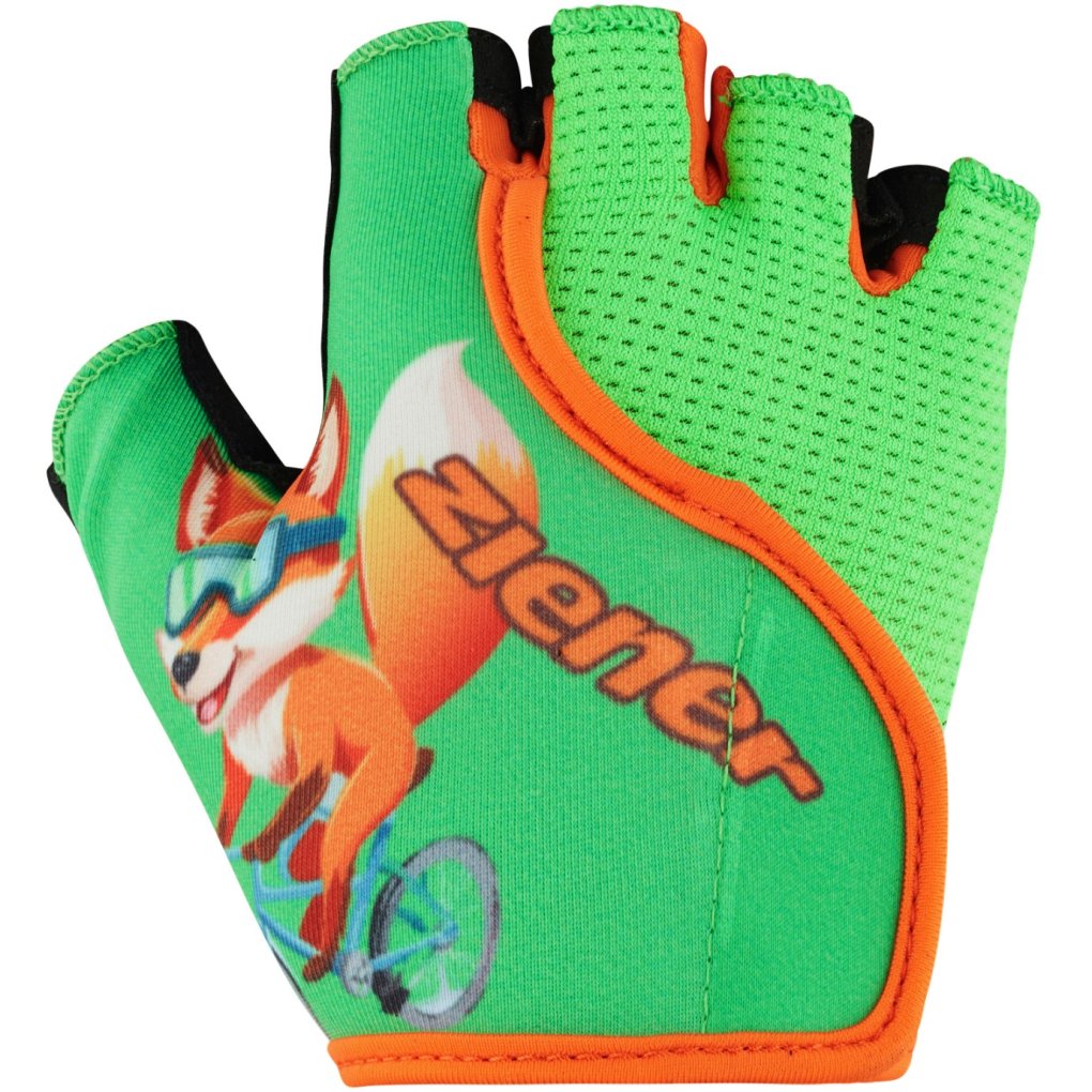 Ziener Claudi Bike Gloves Junior - lime green