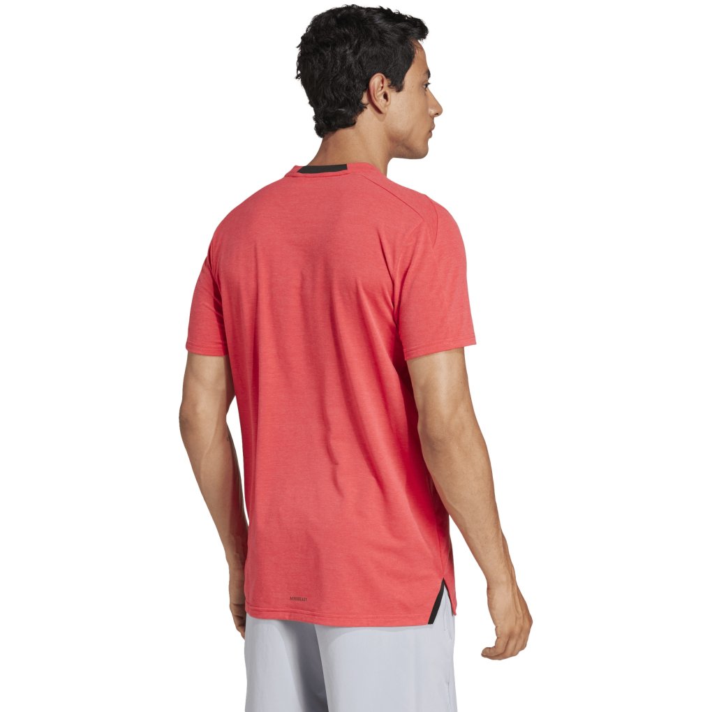 adidas Designed for Training Tee Men - pure ruby JI8124