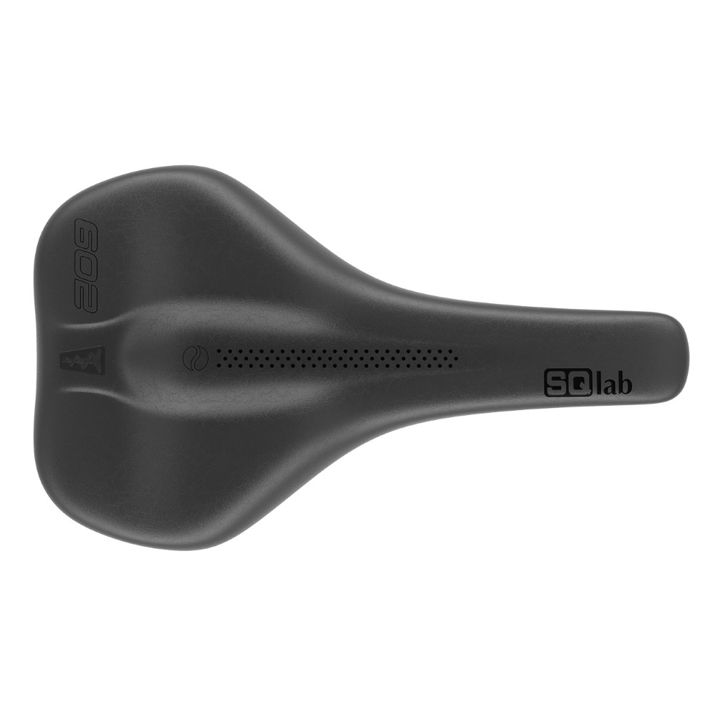 SQlab 602 Ergolux Active 2.1 Trekking Saddle - black
