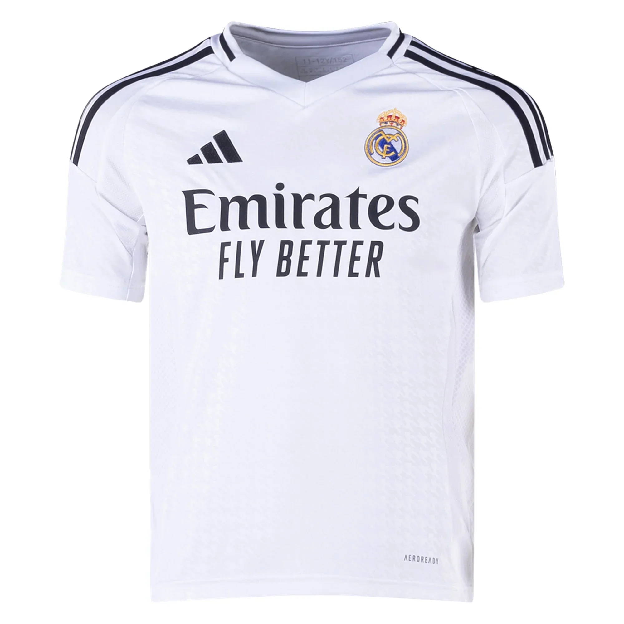 Youth Real Madrid Home Jersey 24/25 (White)