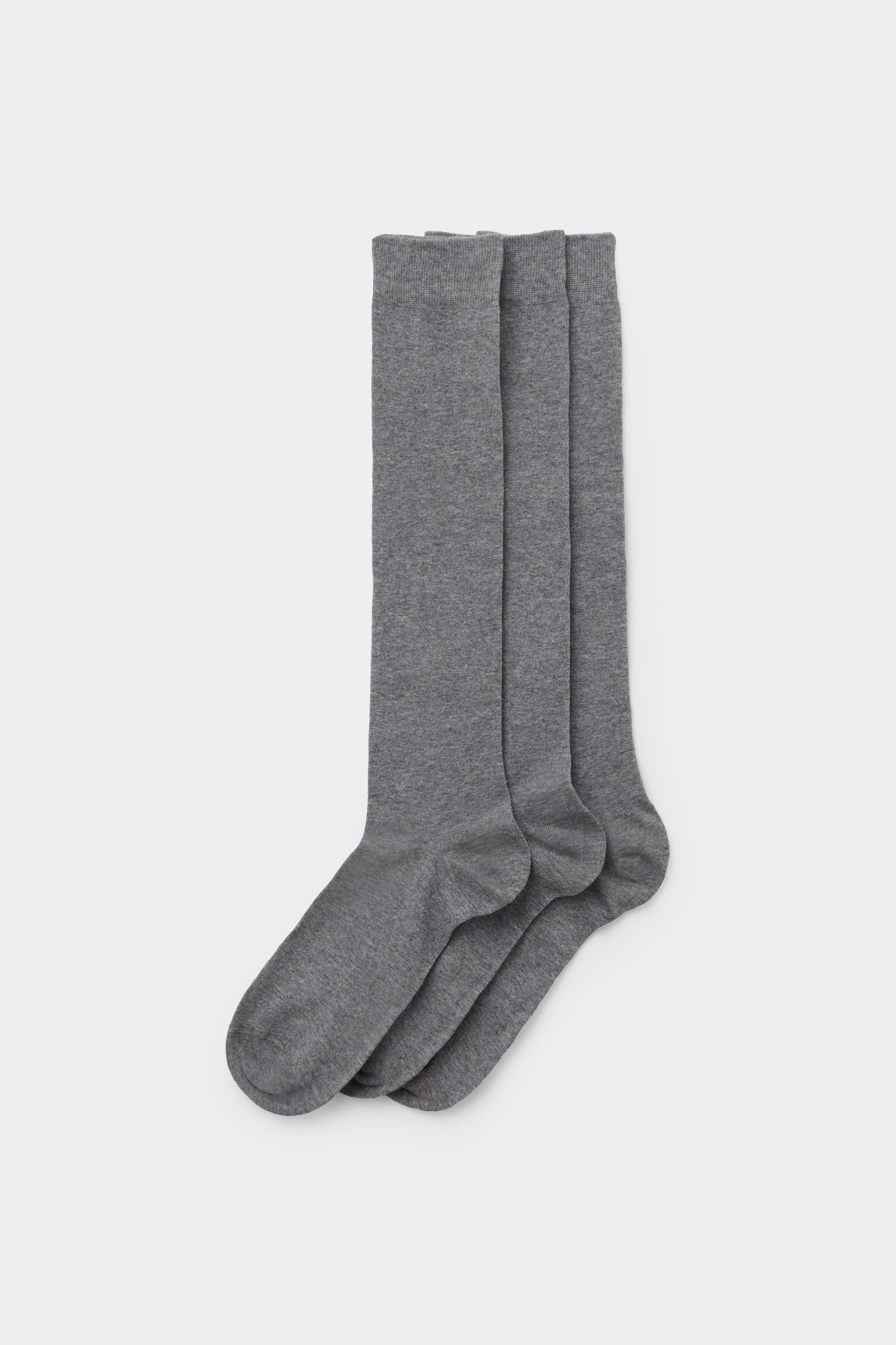 3 X Lightweight Long Cotton Socks