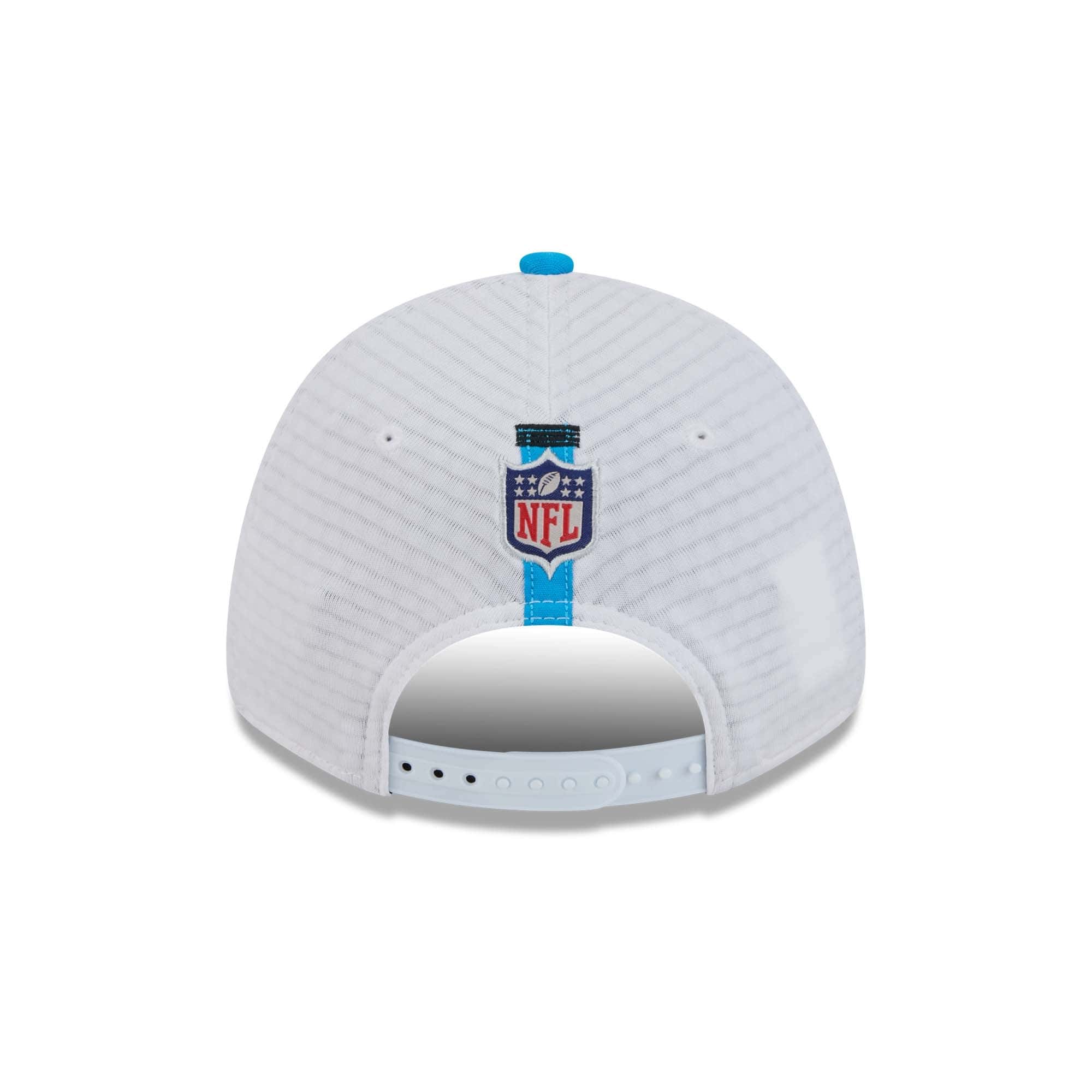 Carolina Panthers 2024 NFL Training Camp New Era Stretch-Snap 9FORTY Cap White