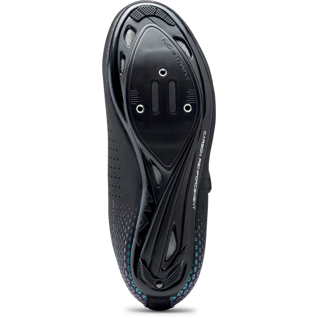 Northwave Core Plus 2 Road Shoes Women - black/iridescent 16