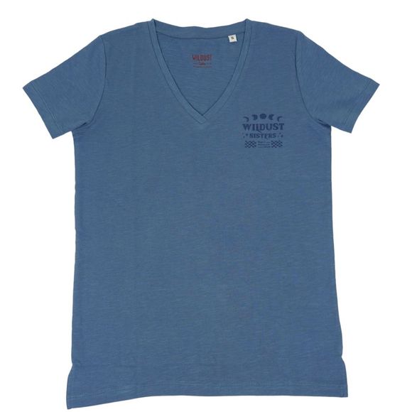 Wildust SISTERS short-sleeved t-shirt - BlueRef: WILD0014