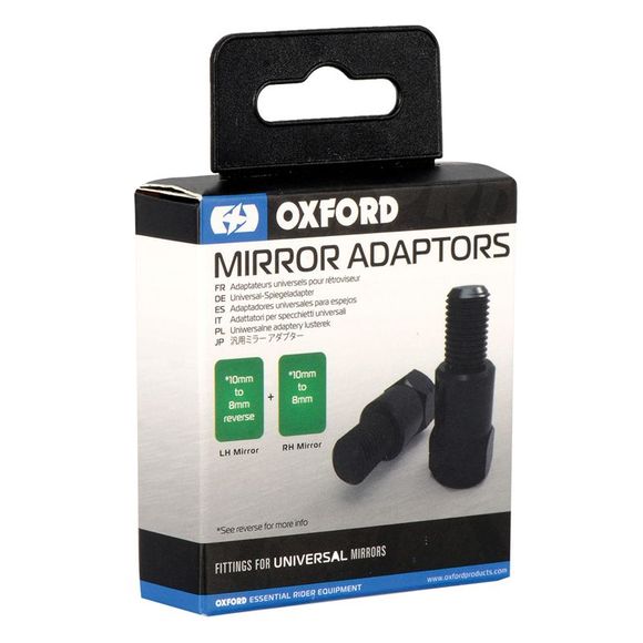 OXFORD OX579 rear view mirror support for universal rear view mirror (10mm - 8mm) - BlackRef: od0123 / ox579
