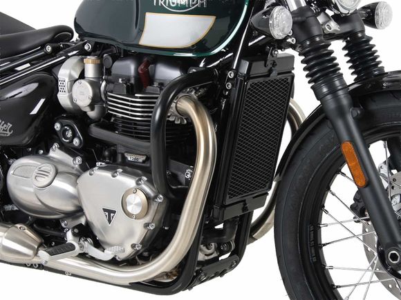 Hepco & Becker Crashbar engine guard - blackTRIUMPH 1200 BONNEVILLE 1200 BOBBER ABS - 2017 - 2025Ref: Hbe05062A / 5017558 00 01