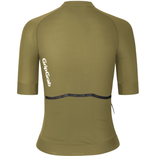 GripGrab PACR Short Sleeve Jersey Women - Olive Green