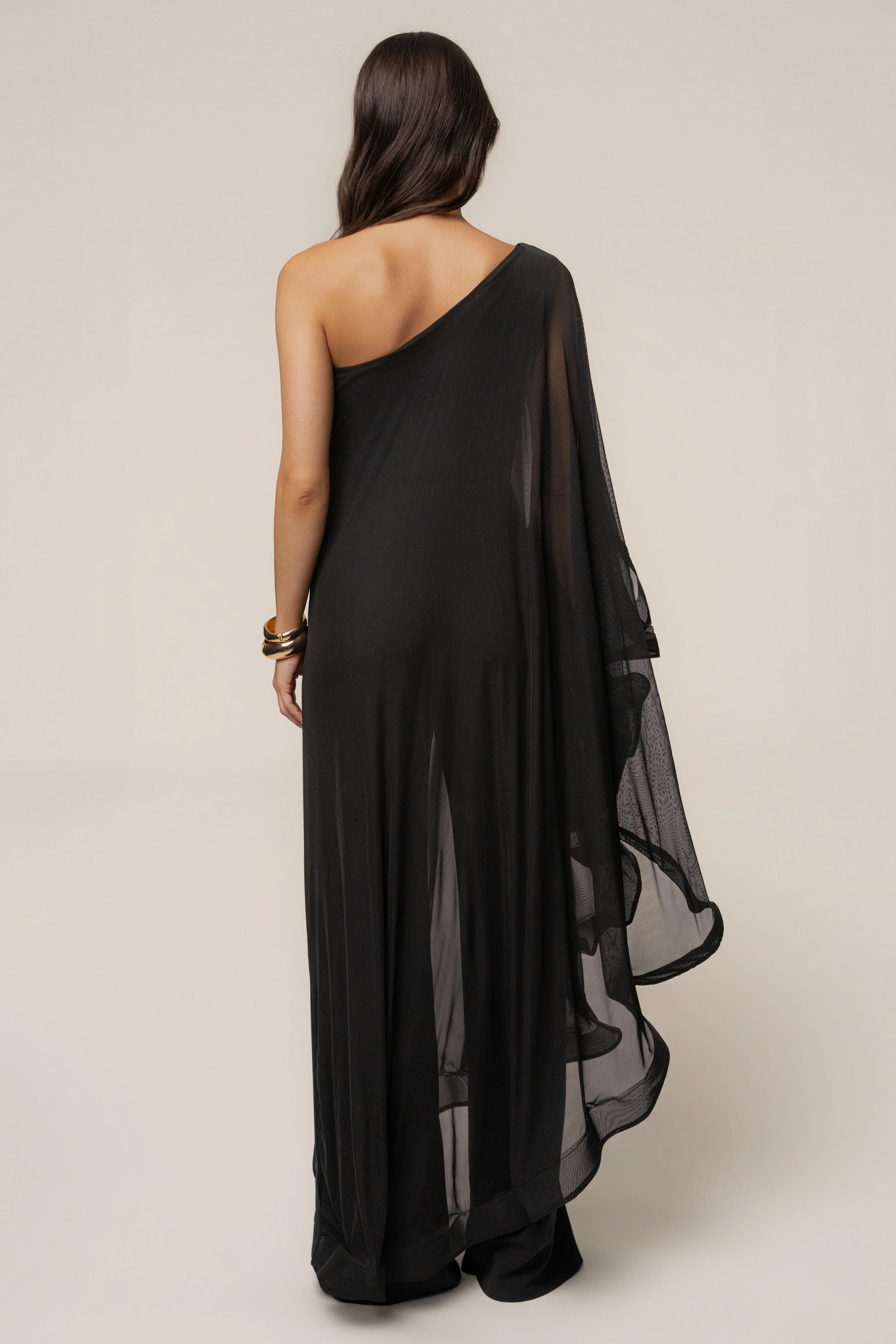 Black New Waves Jumpsuit