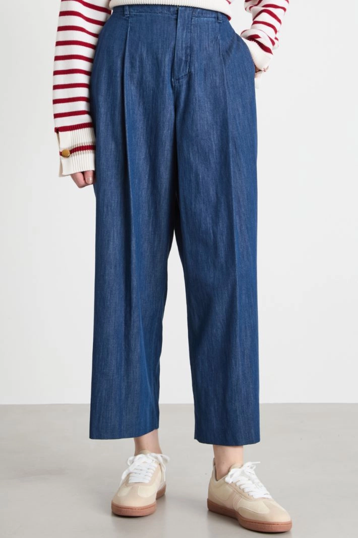 Barrel leg jeans - BLUE