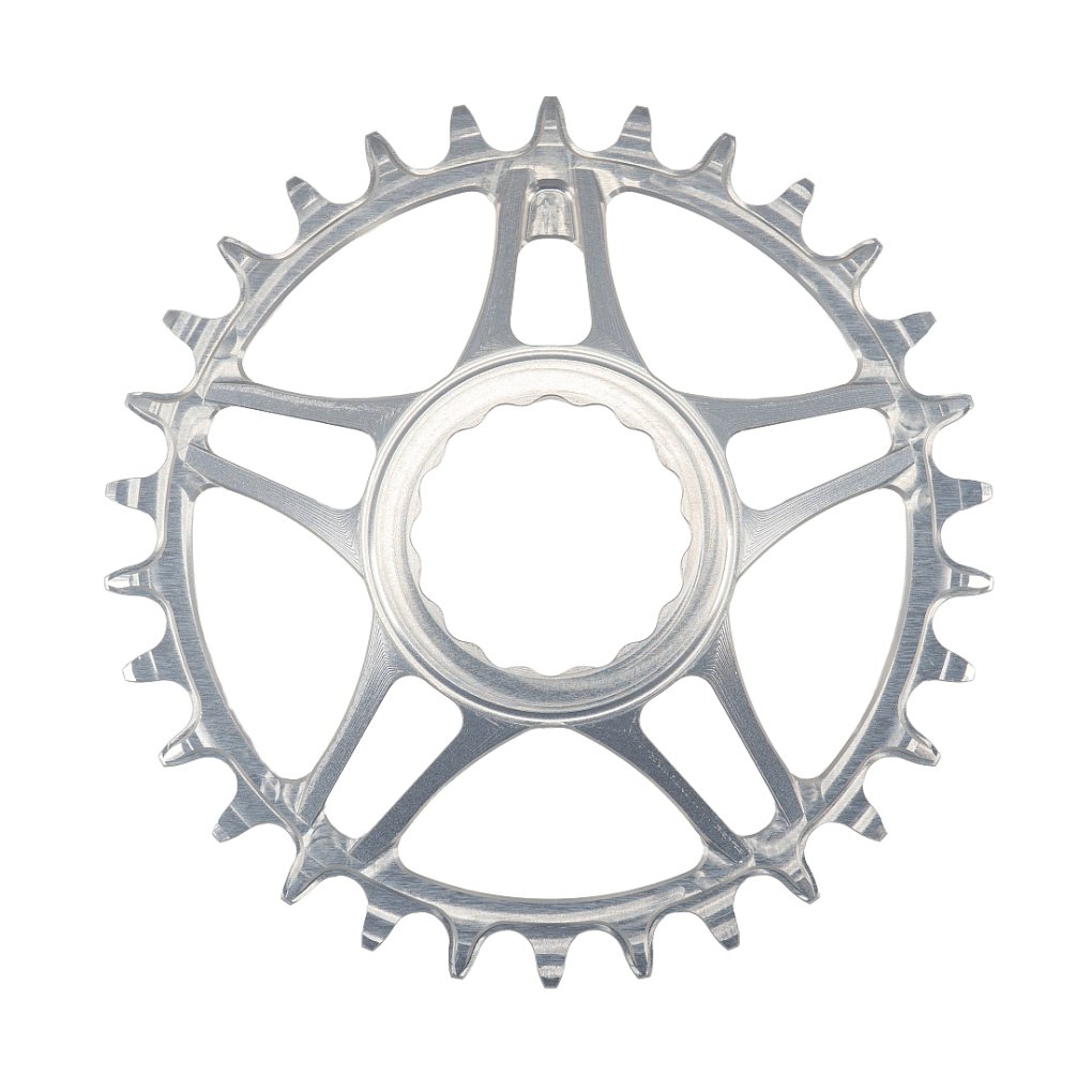 Radoxx Components Dangerholm Bergakungen MTB Chainring | Cinch Direct Mount - clear