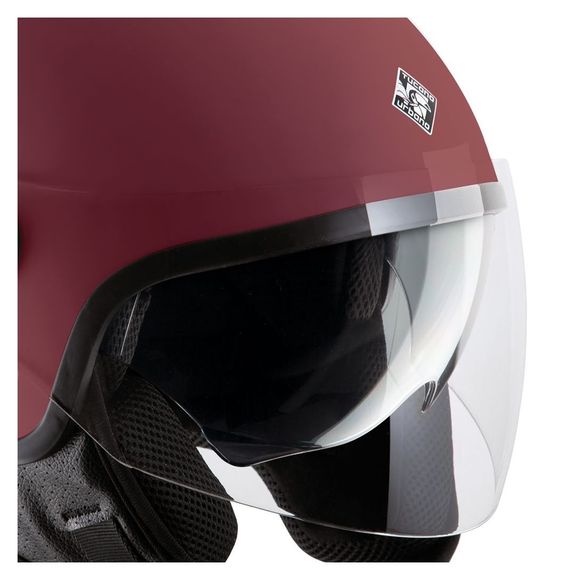 Tucano Urbano EL'METTIN 6.0 Jet Helmet - RedRef: TR0551
