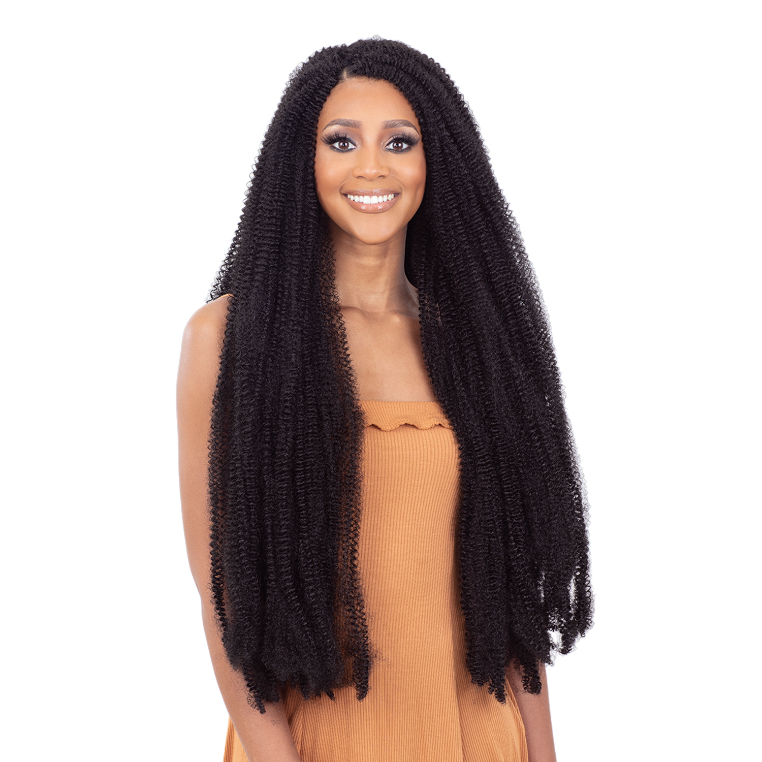 FreeTress Crochet Braids 3X Pre-Fluffed Poppin Twist 24