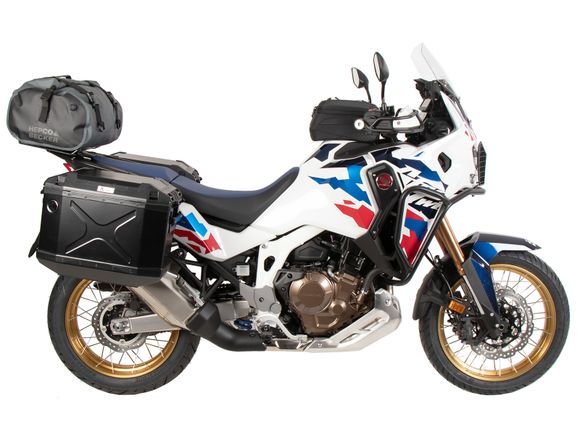 Porte Bagage Hepco & Becker D'extension - noirHONDA 1100 CRF 1100 L AFRICA TWIN ADVENTURE SPORTS ABS - 2024 - 2025Ref : HBE04486A / 8009544 00 01