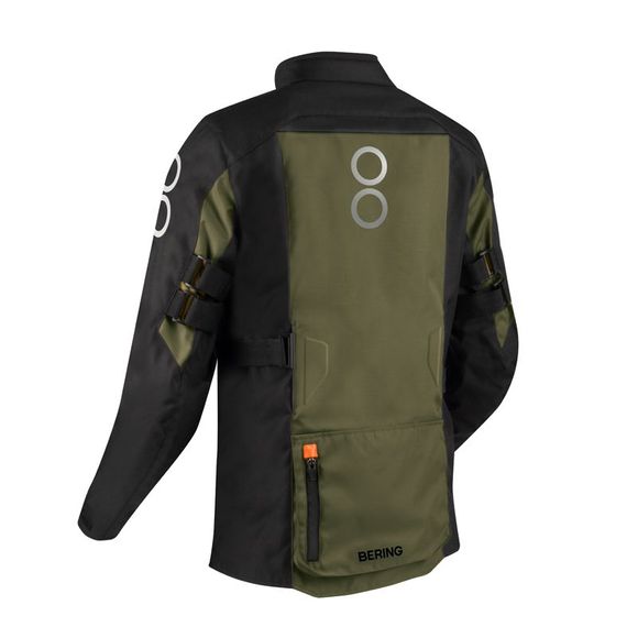 Bering ZEPHYR Motorcycle Jacket - Black / GreenRef: BR1570