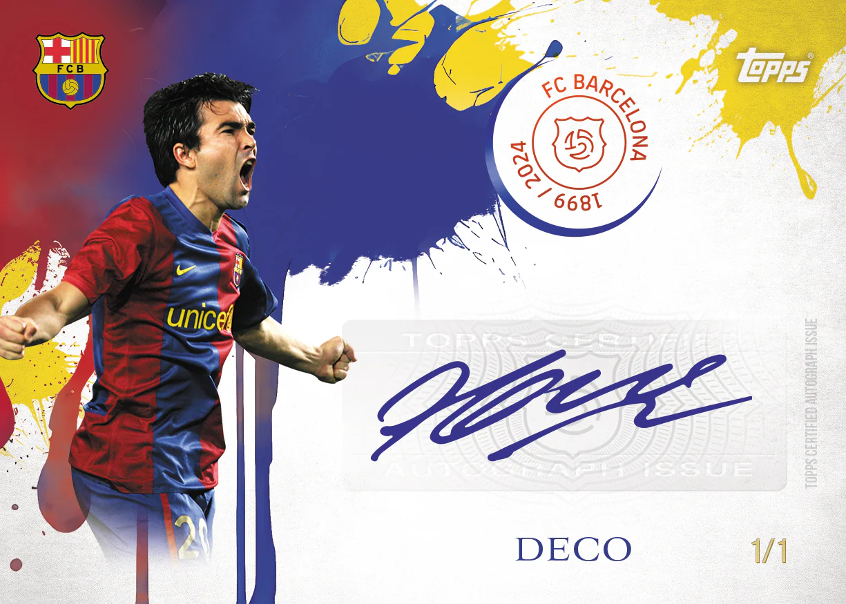 Topps® FC Barcelona 125th Anniversary - Deluxe Hobby Box