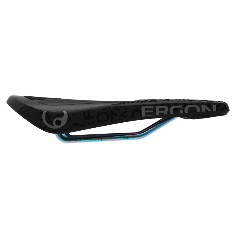 Ergon SM Downhill Comp Saddle - Team oil slick