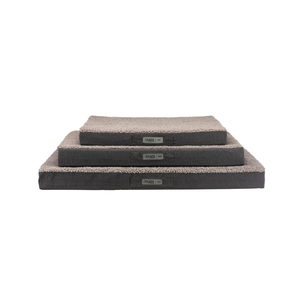 Trixie Vital Mattress Bendsen - 80 x 60 cm - Dark Grey/Light Grey
