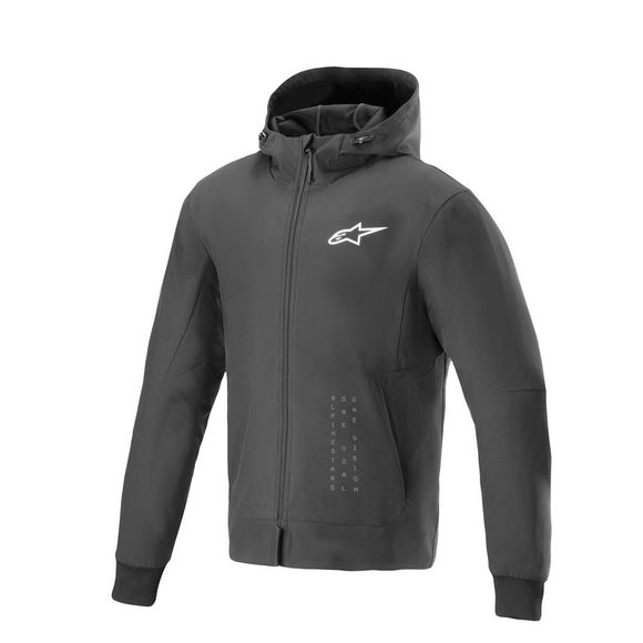 Alpinestars RADIUM TECH Motorcycle Hoodie - Black / WhiteRef : AP3297