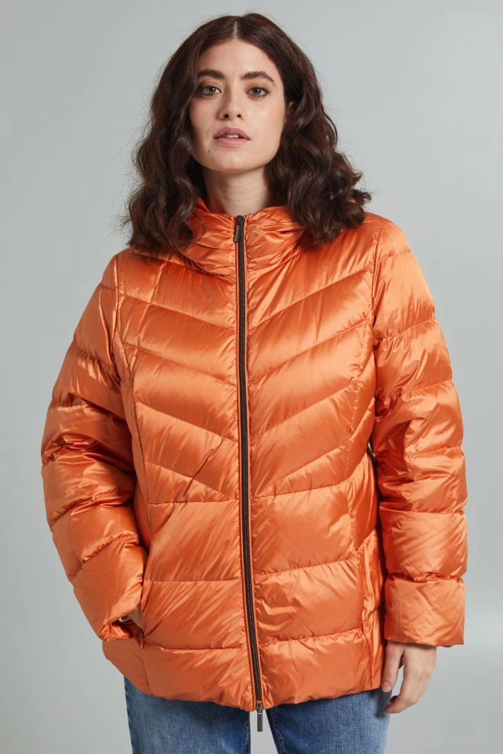 Shining down jacket - LIGHT ORANGE
