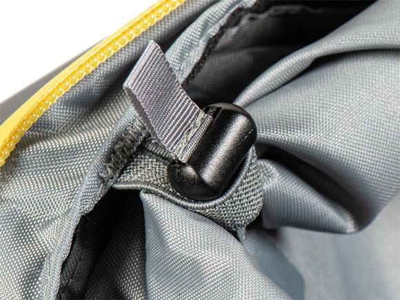 Hepco & Becker Saddlebags Complete Royster Speed ​​kit for C-Bow carrier - black with yellow zipper UniversalRef: Hbe05695A / 640624 00 07