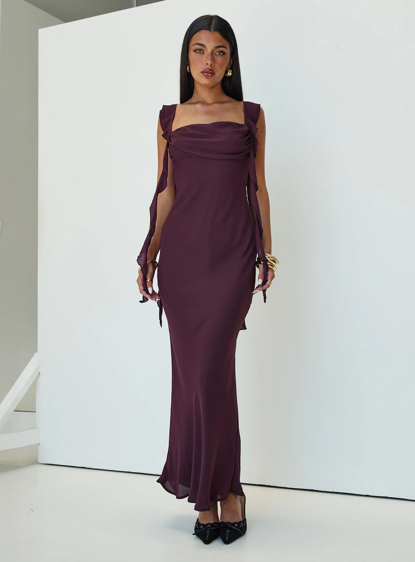 Lanai Maxi Dress Plum