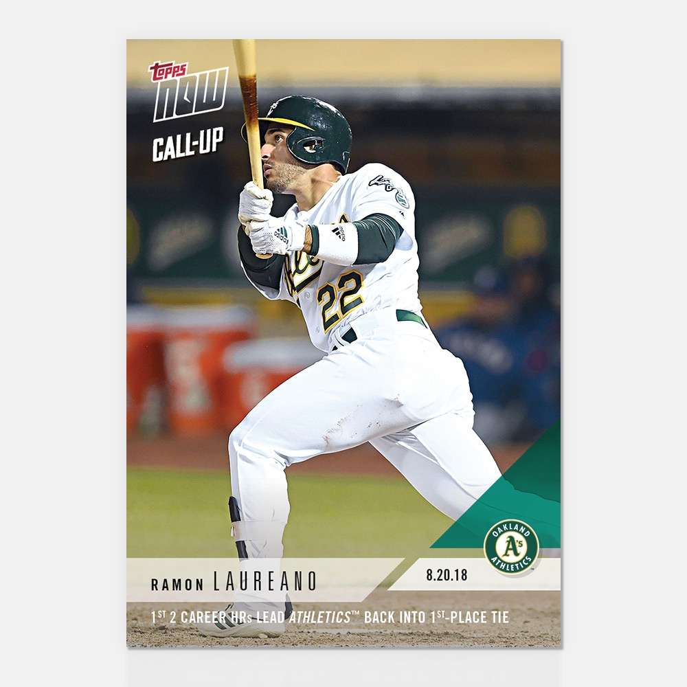 Ramon Laureano - 08/20/2018 TOPPS NOW® Card 622 - Print Run: 512