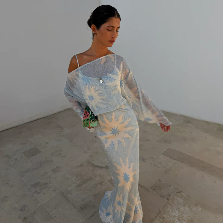 Blue Soleil Anais Dress
