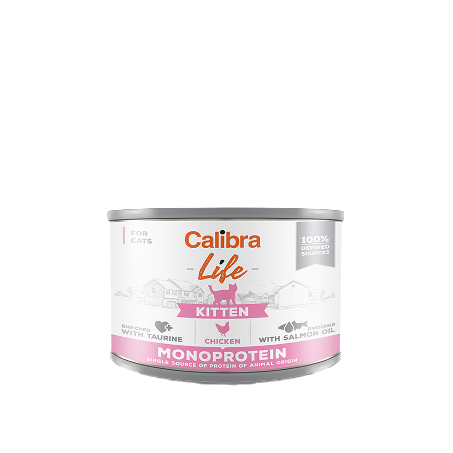 Calibra Cat Life Kitten Wet food - Chicken - 6 x 200 g
