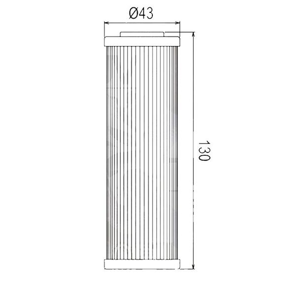 HifloFiltro HF159 Oil Filter Original TypeRef: H159/07120460