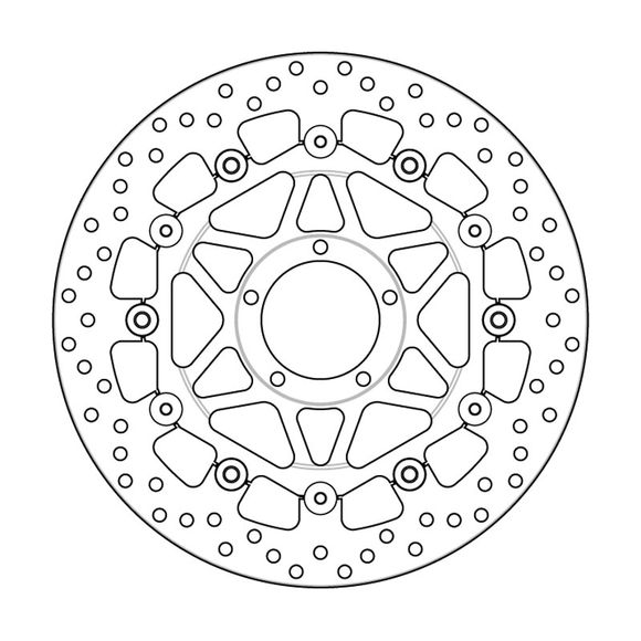 Disque de frein Rond Brembo flottantRef : 78B40890