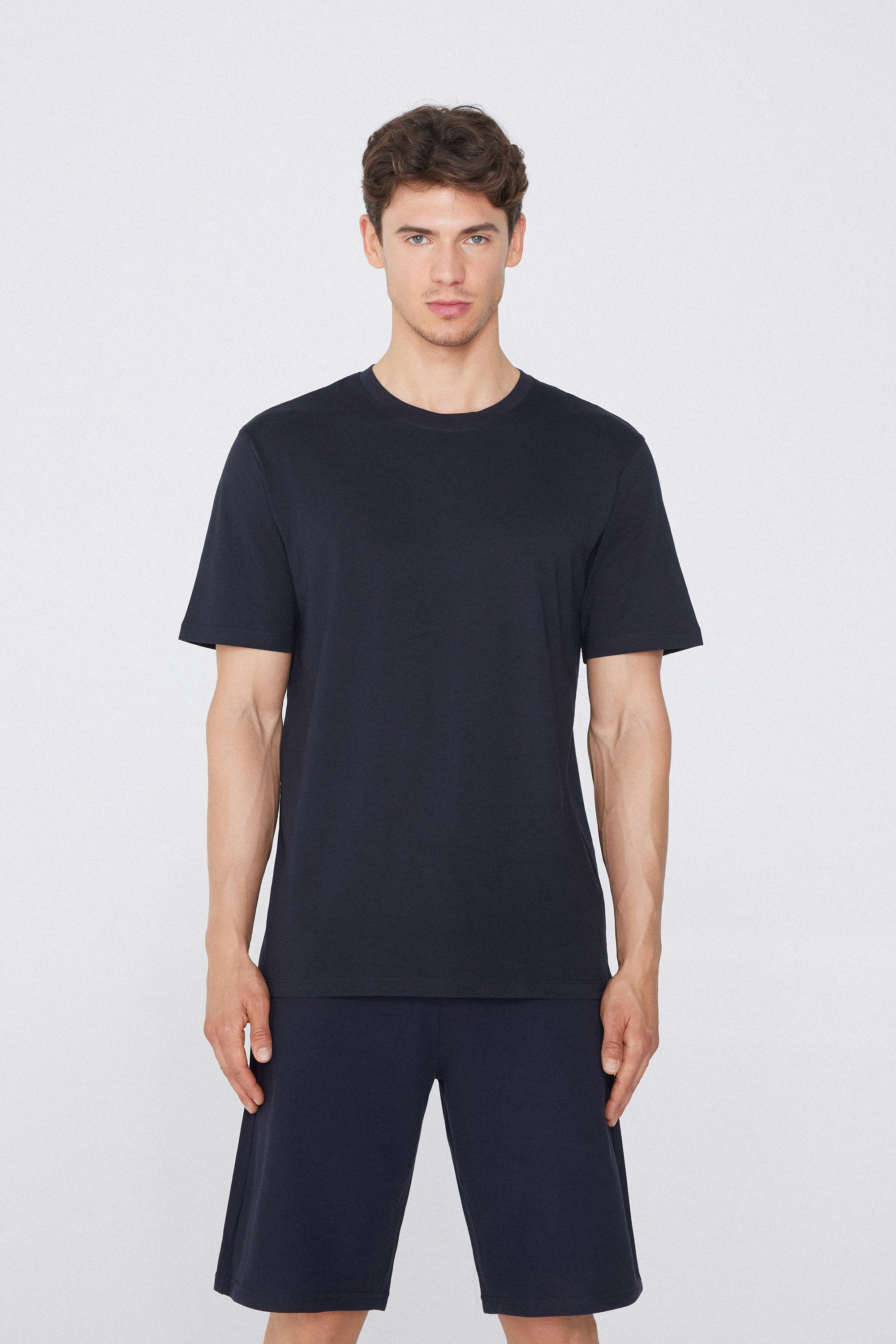Basic Relaxed-Fit Cotton T-Shirt