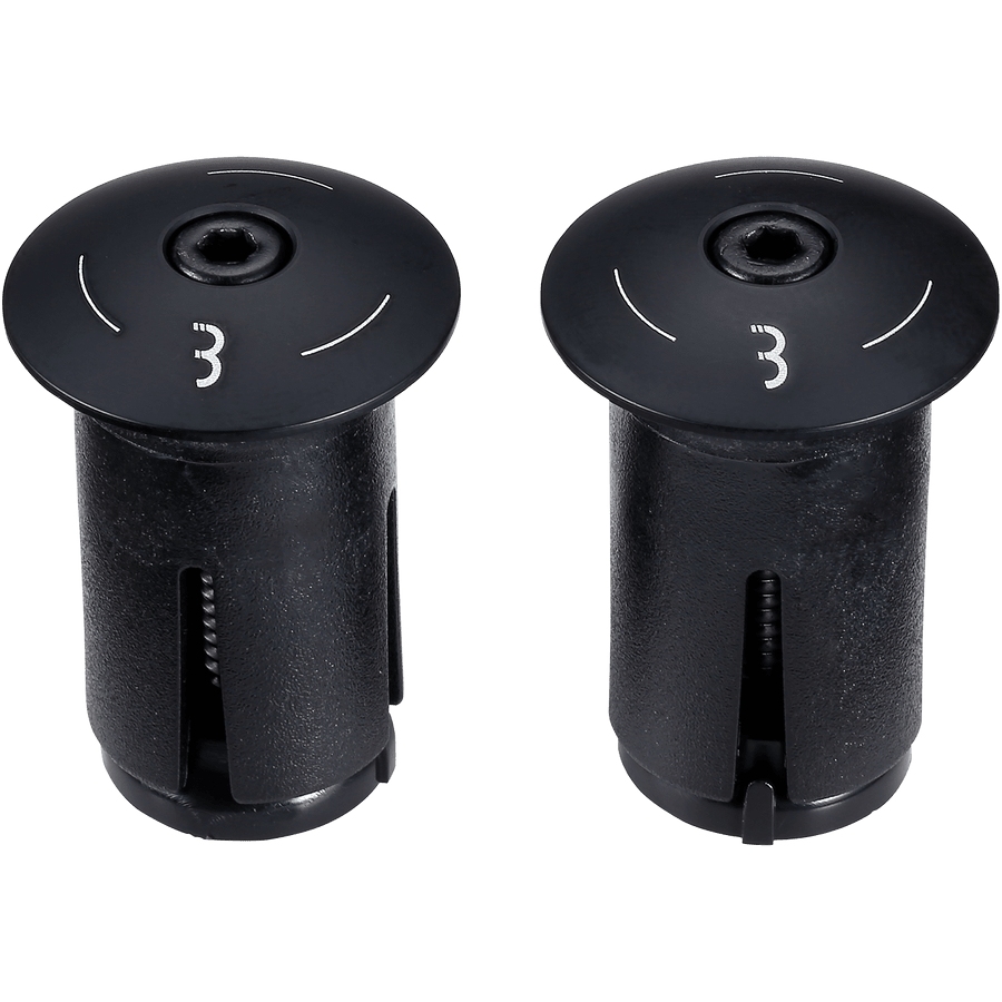 BBB Cycling ScrewOn Alu BHT-97 Handle Bar Plugs - black