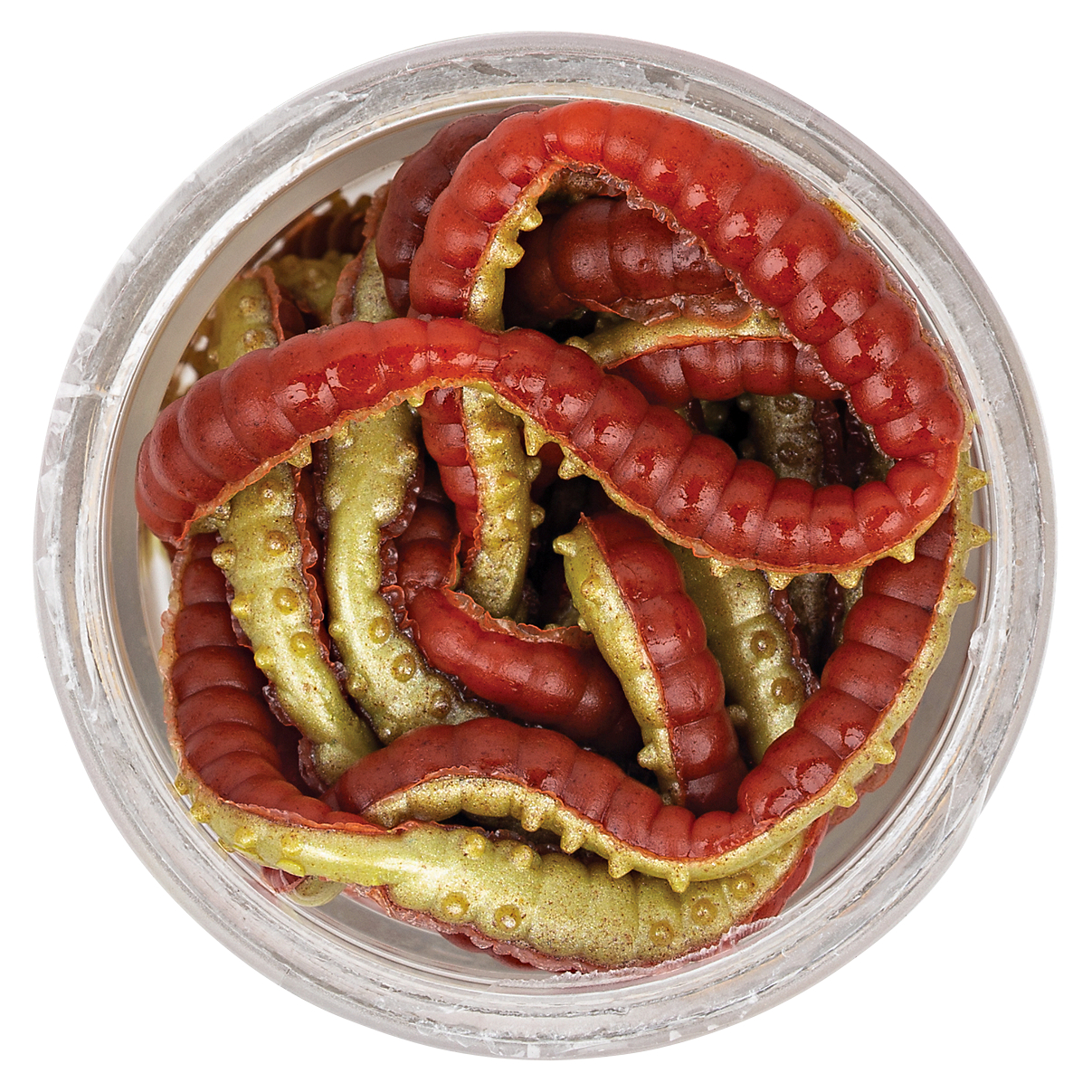Berkley Softbait PowerBait Power Honey Worm (red\/yellow)