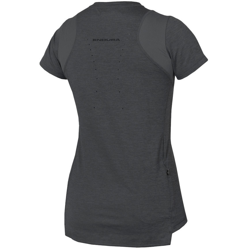 Endura SingleTrack Short Sleeve Jersey Women - grey
