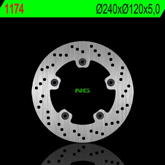 NG Round Fixed Brake DiscRef: NGD00299A / 1024349