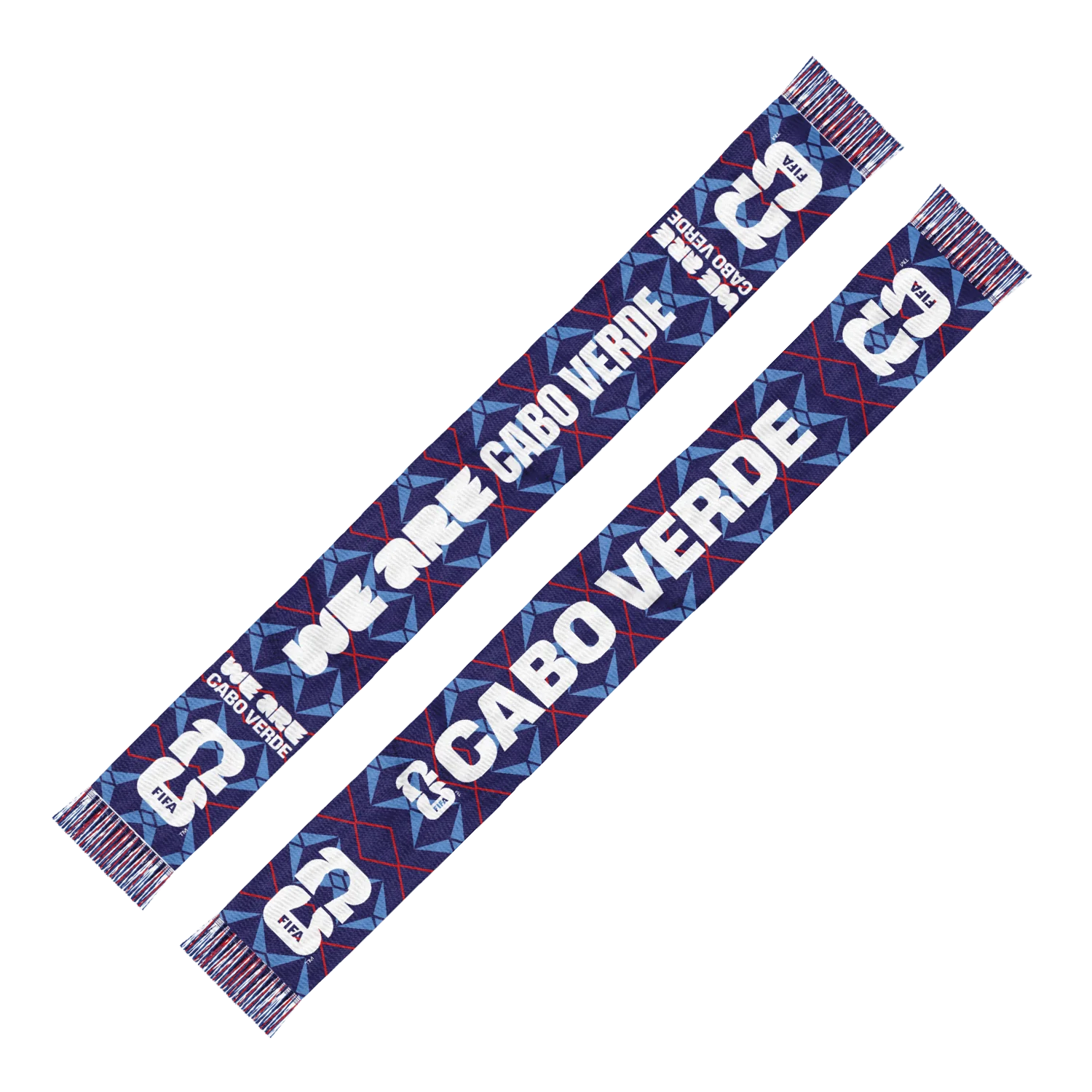 2026 Soccer Fan Collection 'We Are' Cabo Verde Scarf
