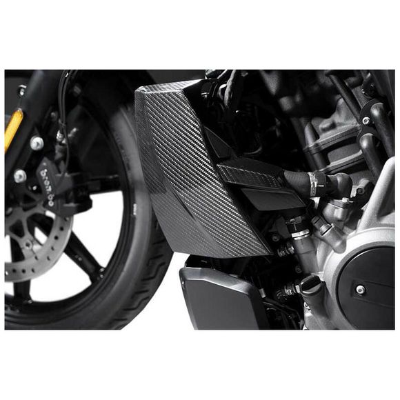 Zard radiator scoop CARBON FIBER COVER CAP ALUMINUM CAPHARLEY DAVIDSON 975 NIGHTSTER 975 - 2022 - 2025Ref: Zad00457A / Zhd024Op2