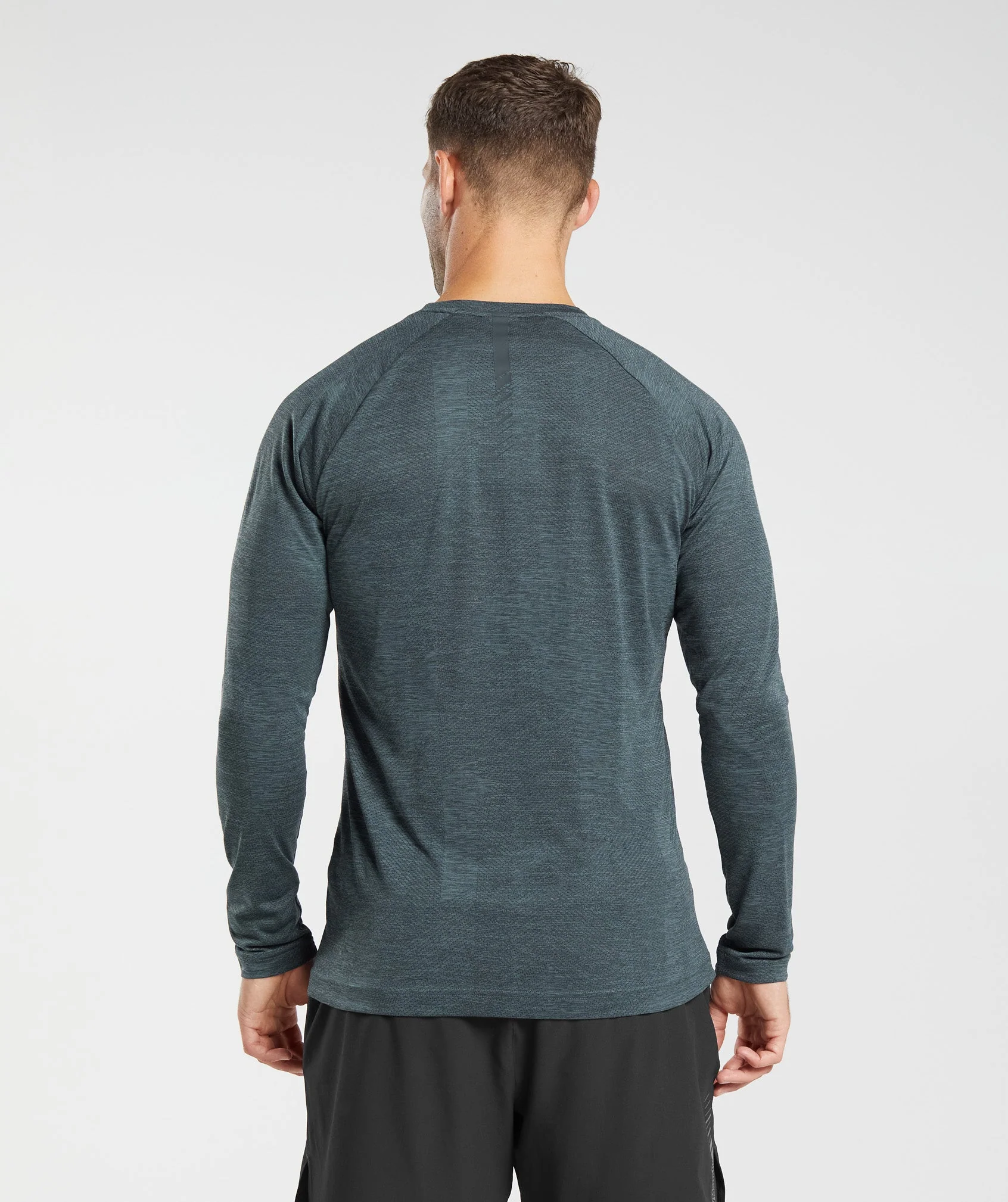 Apex Long Sleeve T-Shirt Smokey Teal/Darkest Teal