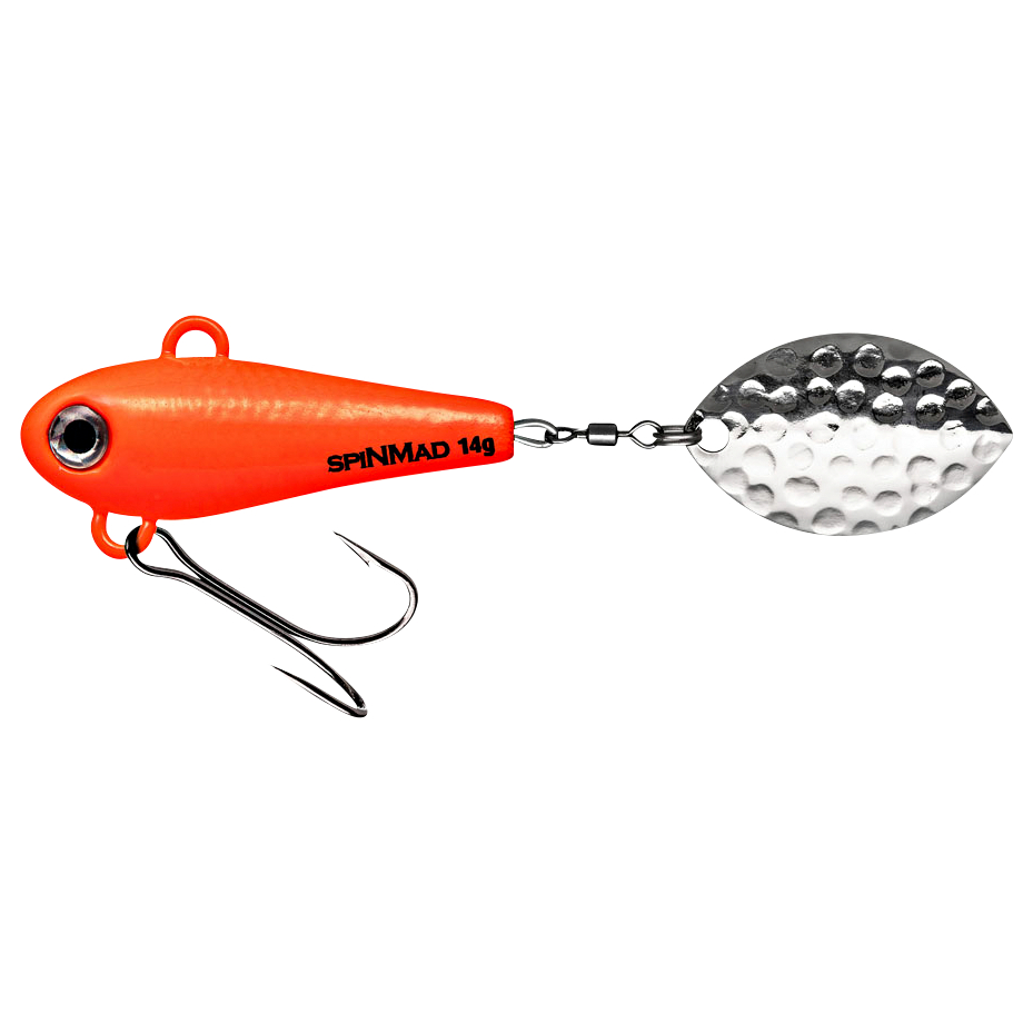 SpinMad Lead Head Spinner Originals (Carrot, 14 g)