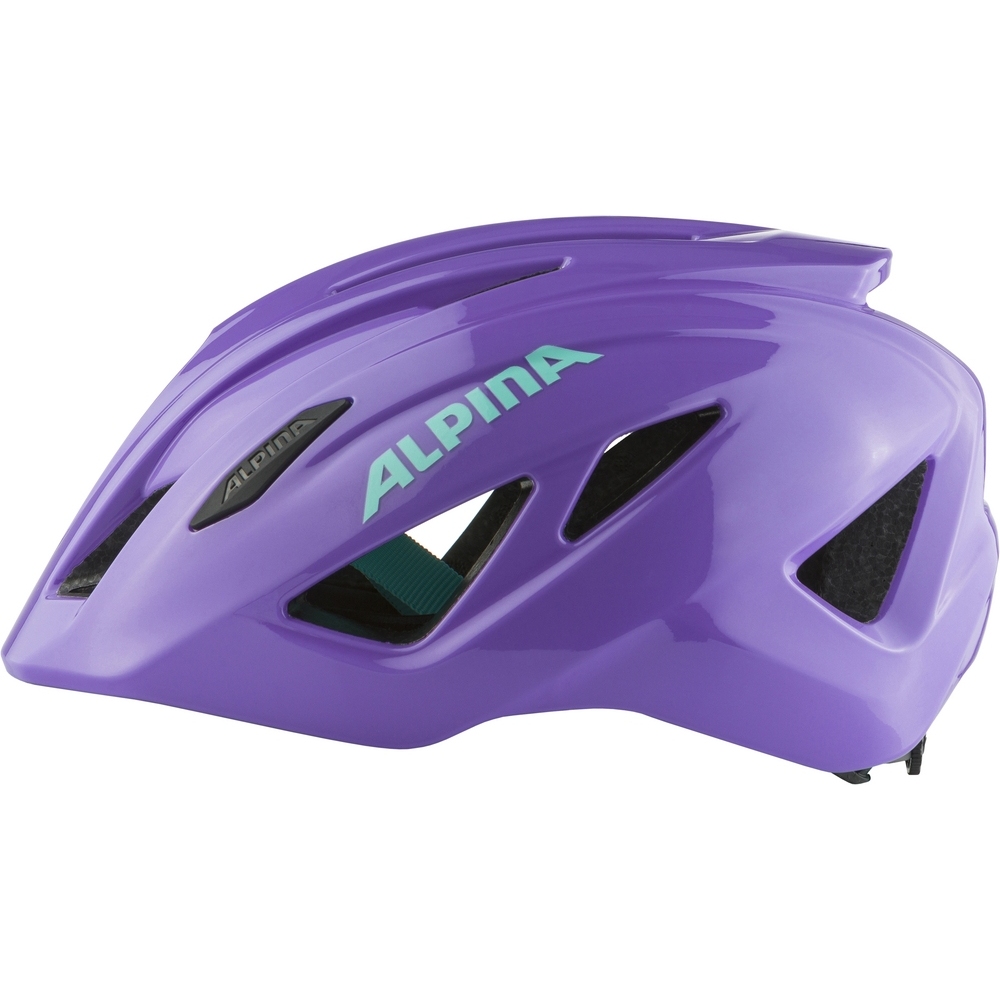 Alpina Pico Kids Bike Helmet - purple gloss