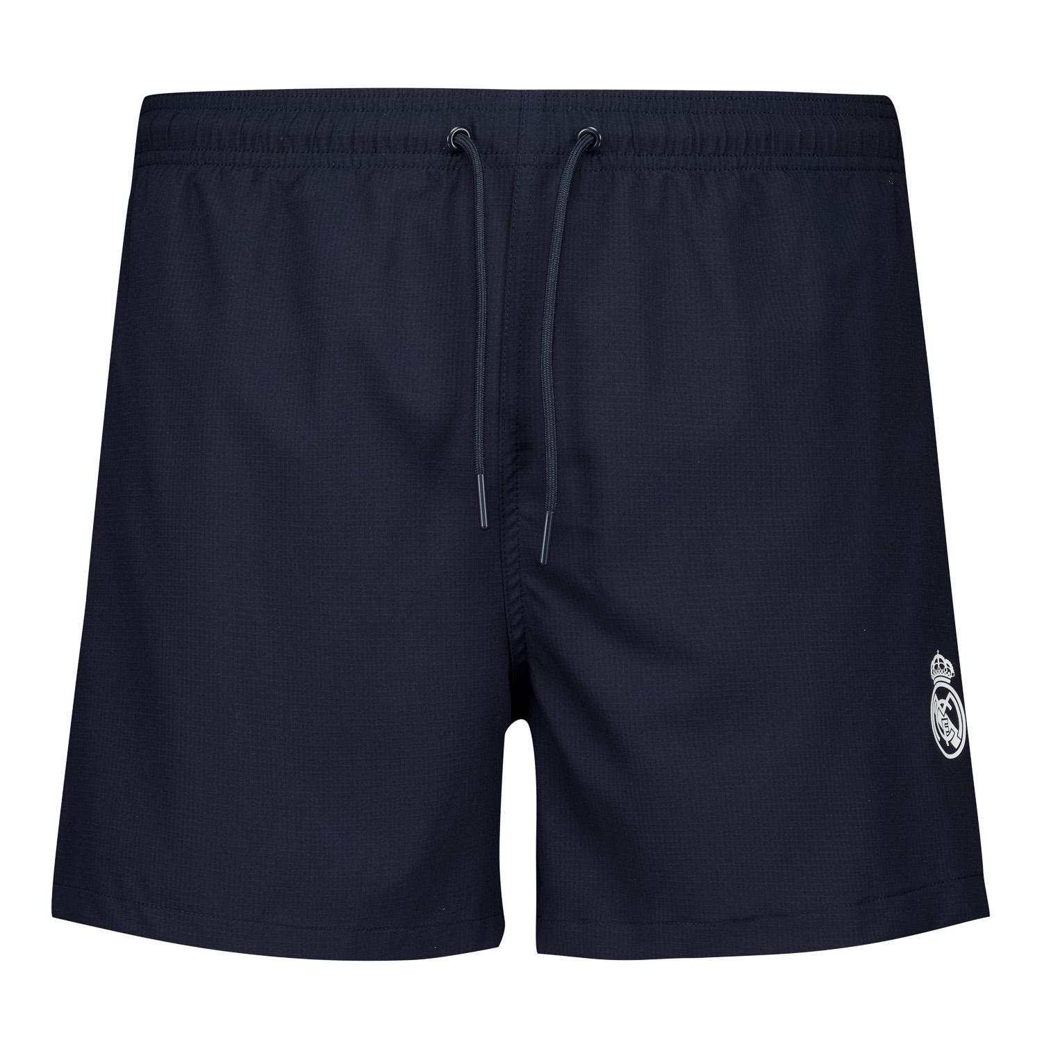 Mens Real Madrid Swimshorts Ripstop Navy