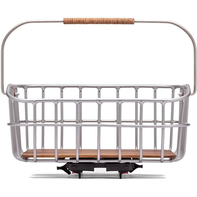 Brooks Peckham Low Basket - aluminium