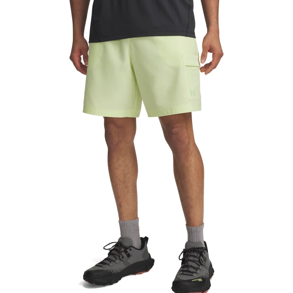 Under Armour UA Outdoor Hybrid Shorts Men - Fade Green/Lumos Lime