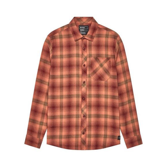 Fox Survivalist Stretch Flannel - OrangeRef: FX5438