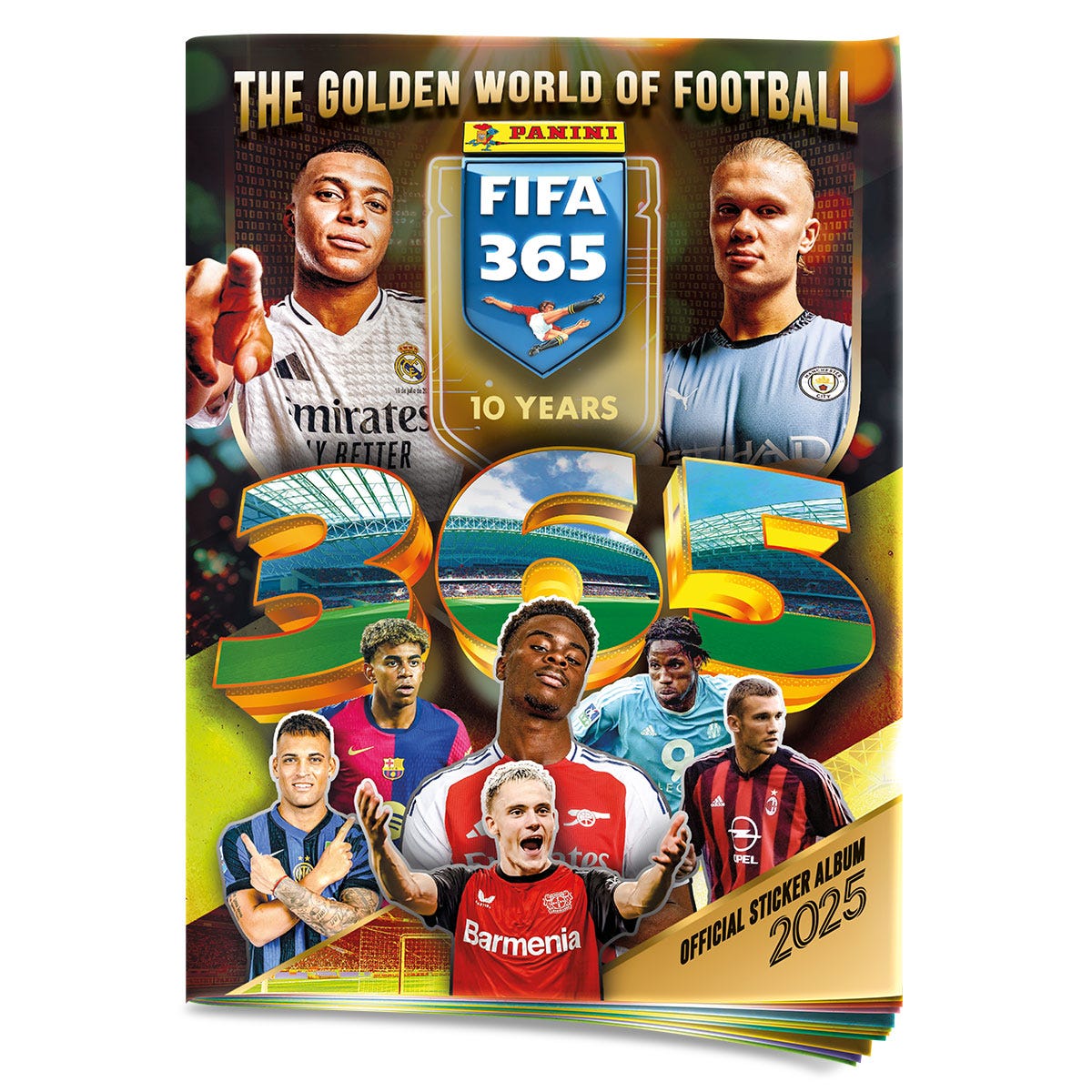 Panini Fifa 365™ Stickers 2025 Box of 50 Packets + Album