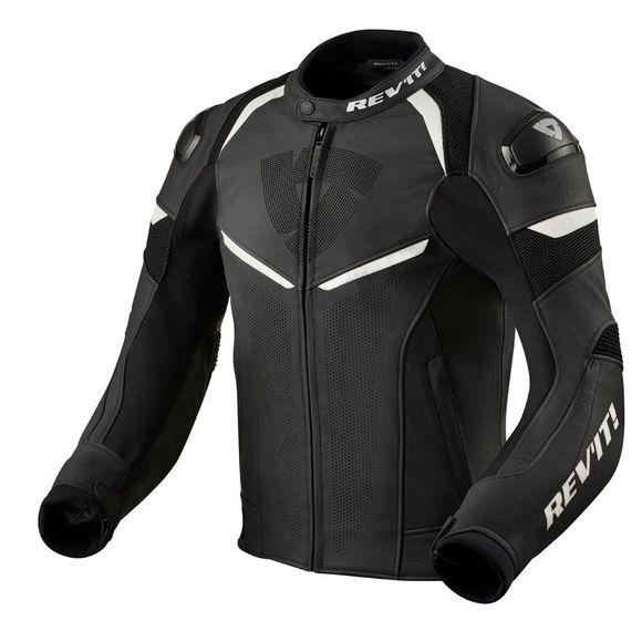 Motorcycle jacket Rev it convex - black / whiteRef: RI0872-C143