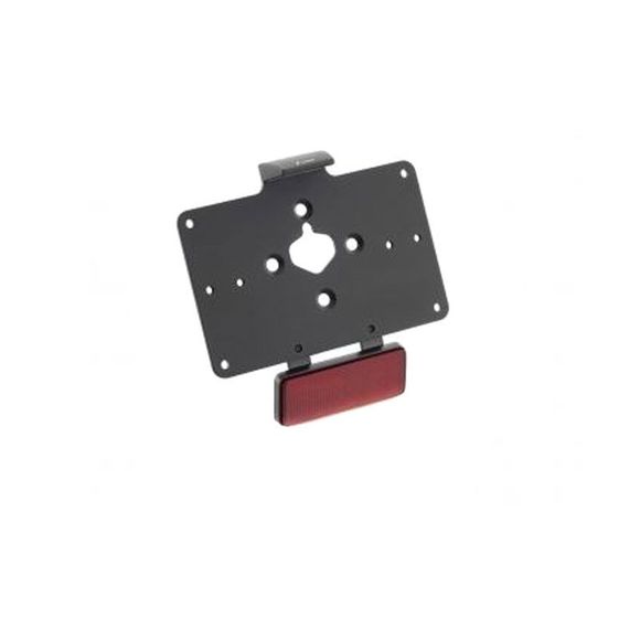 Rizoma Plate Holder 186x146 mm - BlackHARLEY DAVIDSON 1690 FLS 1690 SOFTAIL SLIM - 2014 - 2017Ref: RZ0649 / PT083B