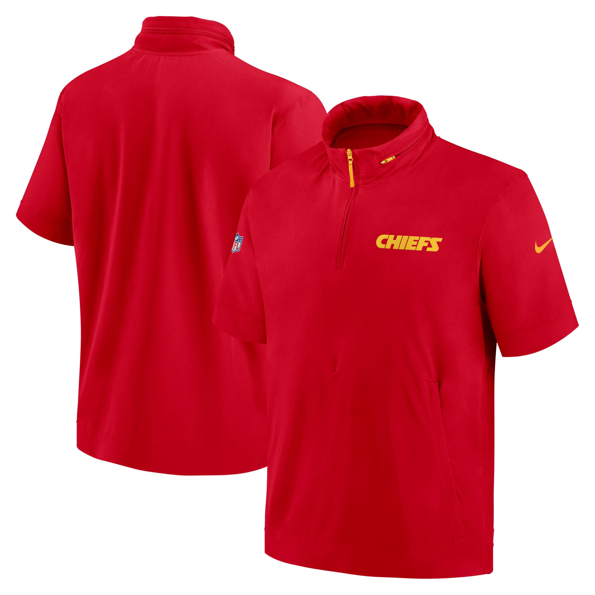 Kansas City Chiefs 2024 NFL Sideline Nike Lightweight Coach Jacket Red