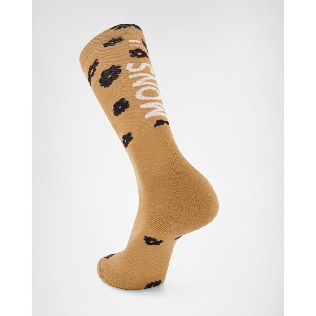 Mons Royale Atlas Merino Snow Socks - aoraki lily toffee